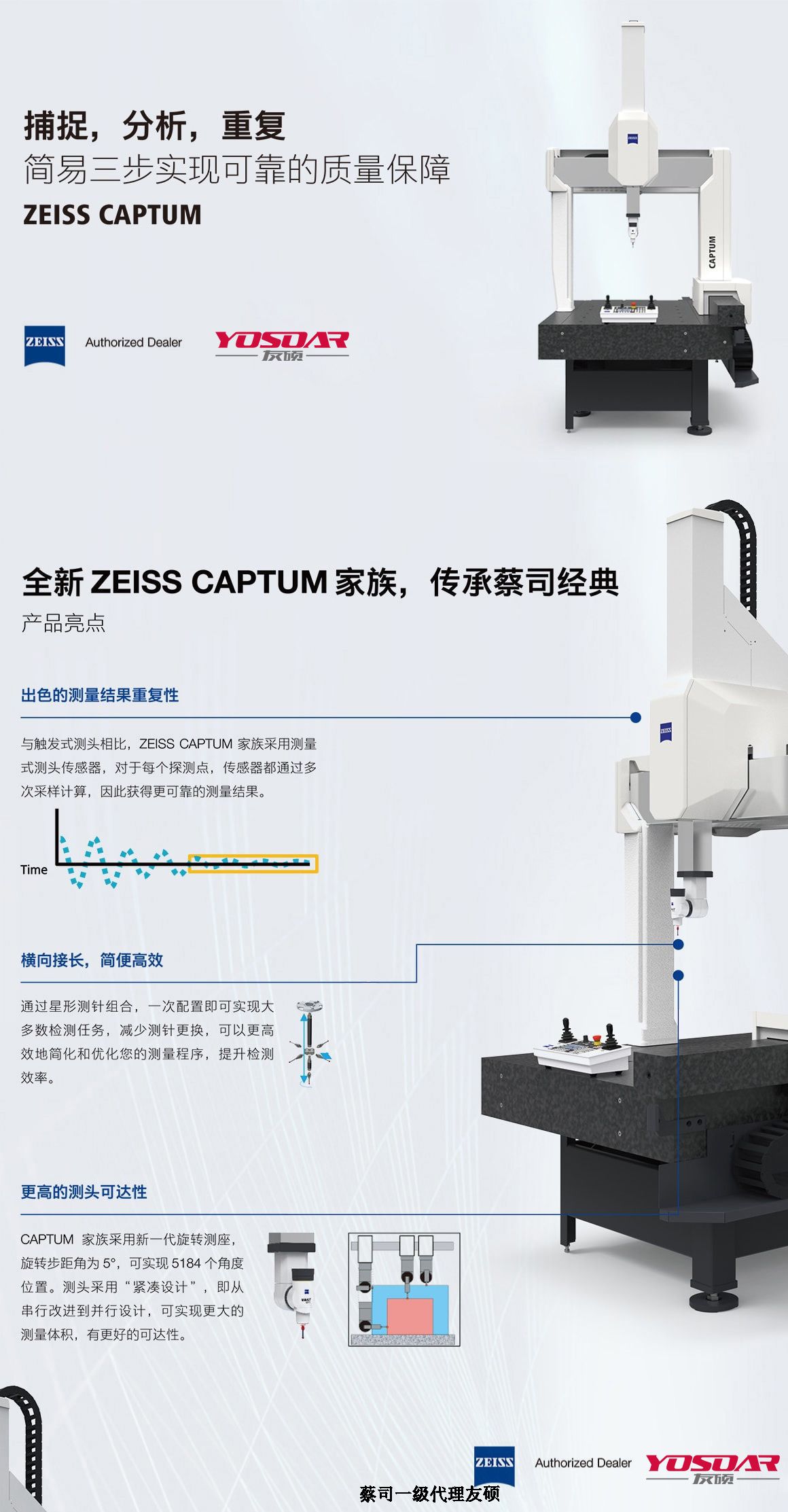 聊城蔡司聊城三坐标CAPTUM